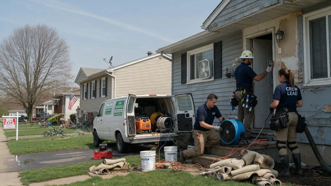 Flood Cleanup in Forreston, IL near me